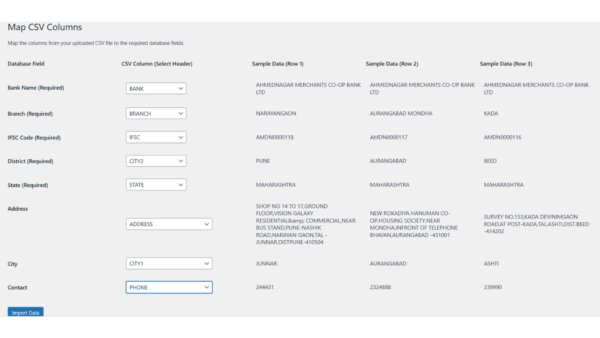 Bank IFSC Finder WordPress Plugin - Image 4