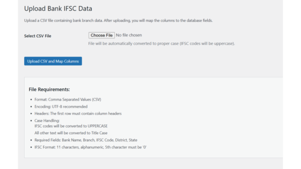 Bank IFSC Finder WordPress Plugin - Image 5